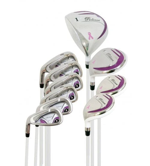 Founders Club Believe Complete Ladies Golf Set - Purple (Left-handed Petite -1") - Image 7