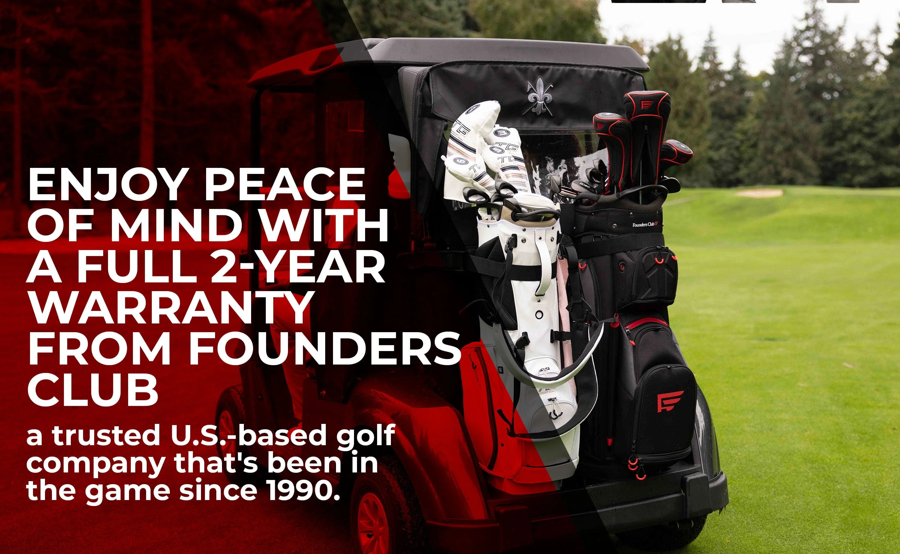 Founders Club Colorado 14 Way Full Length Divider Golf Cart Bag - Image 9