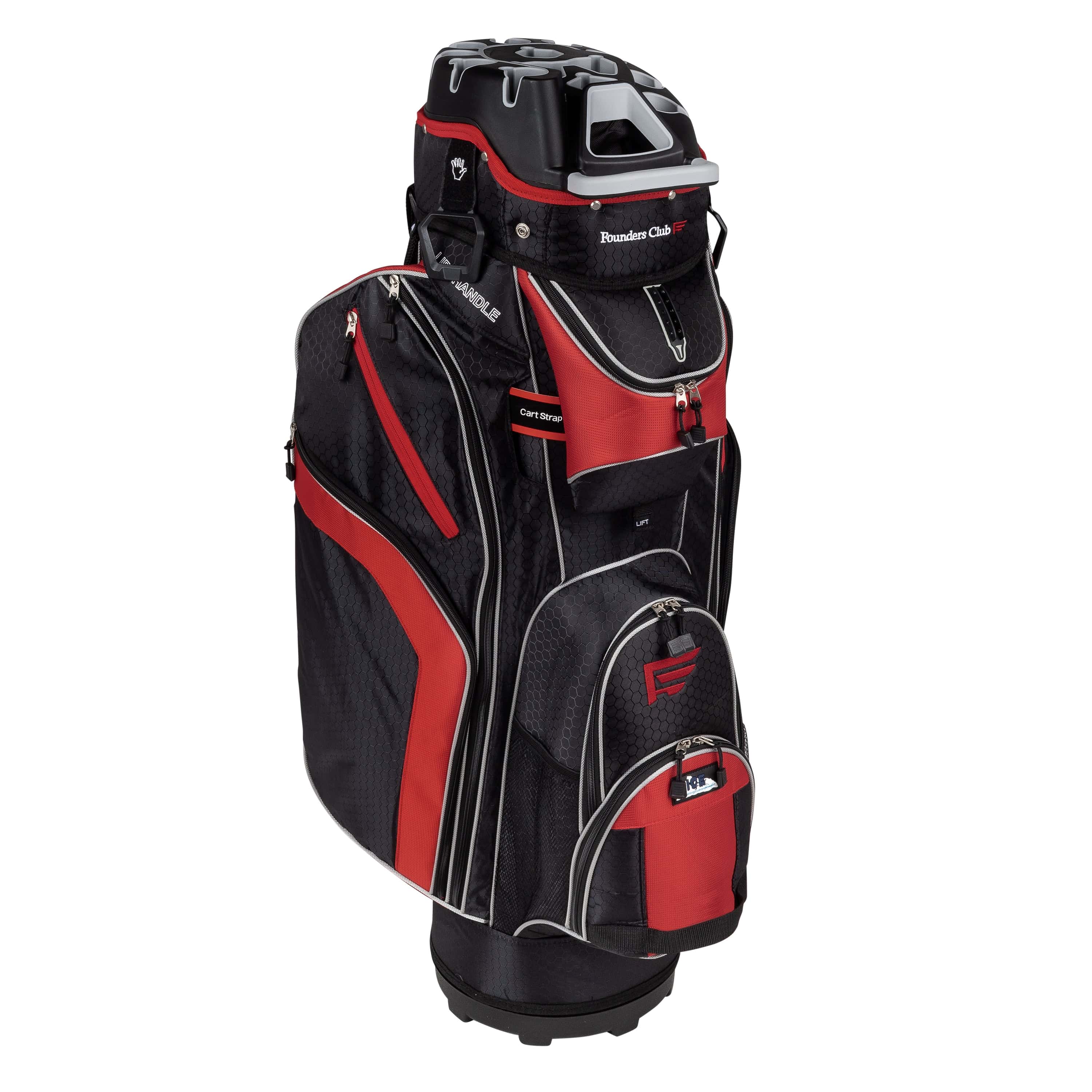 Founders Club Bomb Men's Golf Club Set with 14 Way Organizer Golf Red Bag Right Hand - Image 4