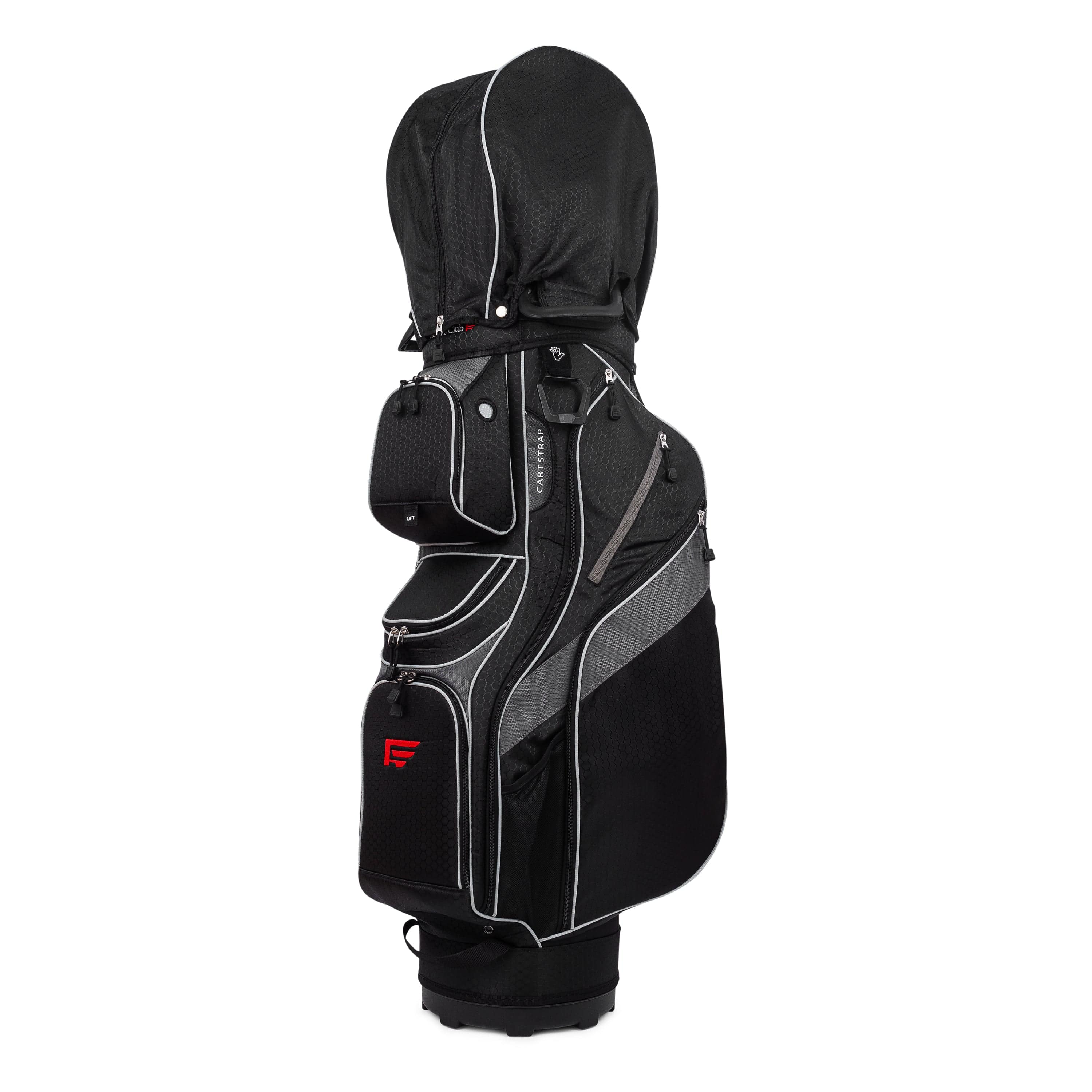 Founders Club 4th Generation Player Series Club Lock Organizer Golf Cart Bag for Men with 14 Way Anti Rattle Divider Top- Free Snap On Rain Hood-Full Length Dividers - Image 14