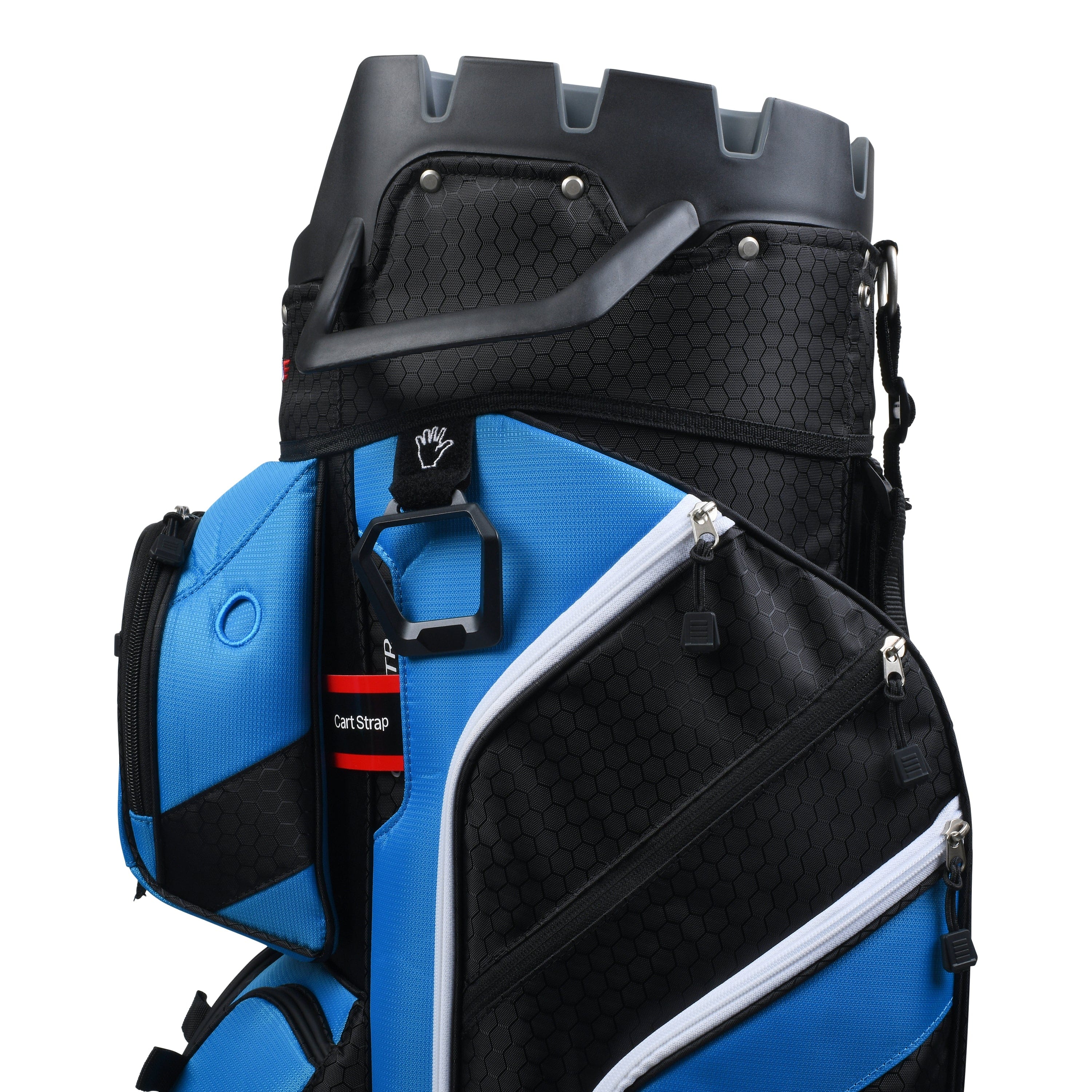 Founders Club 4th Generation Tour Series Club Lock Organizer Golf Cart Bag for Men with 14 Way Anti Rattle Divider Top- Free Snap On Rain Hood-Full Length Dividers - Image 8