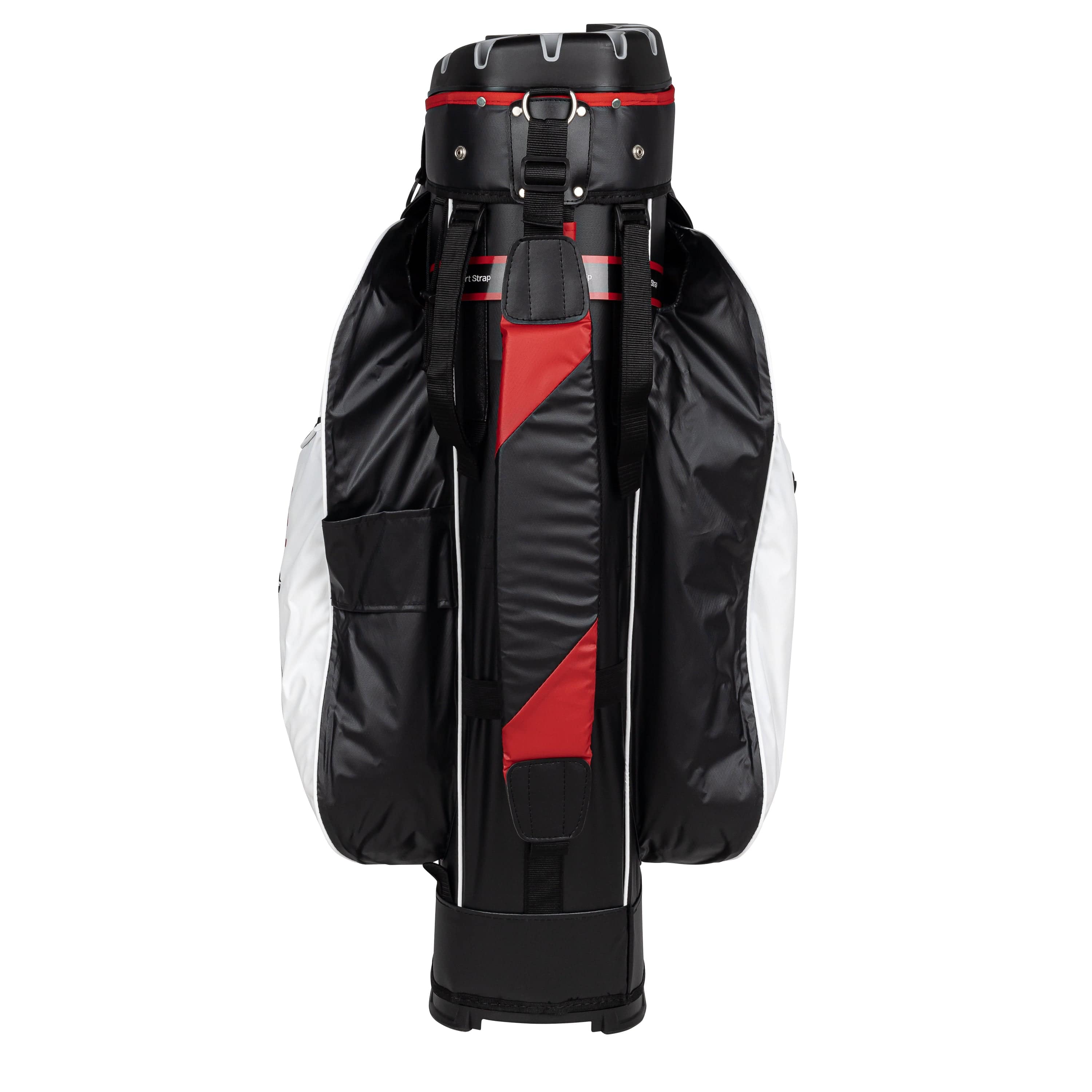 Founders Club 3rd Generation Premium Organizer 14 Way Golf Cart Bag - White/Red Waterproof - Image 3