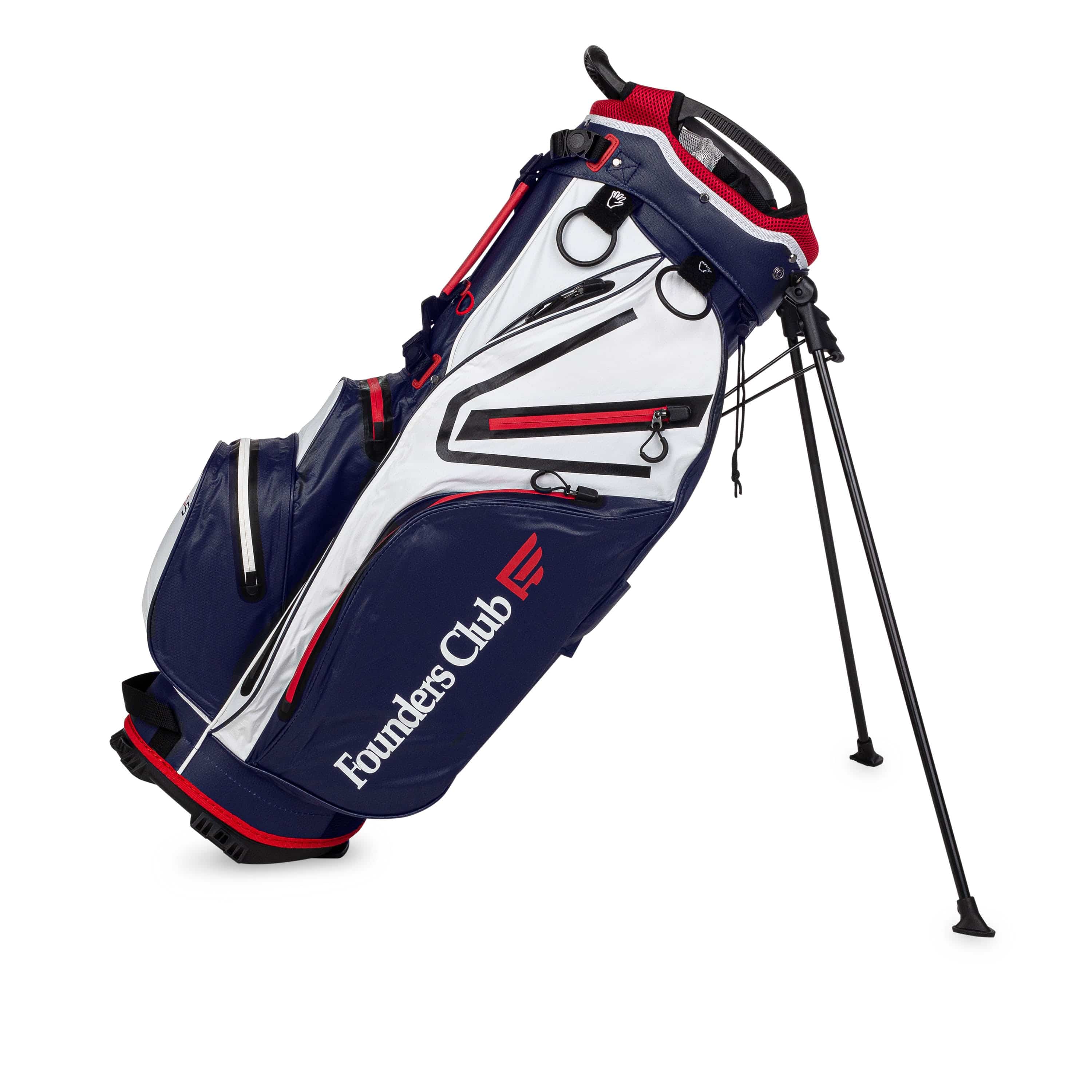Founders Club Waterproof Golf Stand Bag with 14-Way Top - Image 5